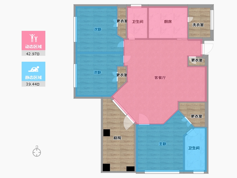 Florida-Orange-Northbridge at Millenia Lake-94.13-户型库-动静分区