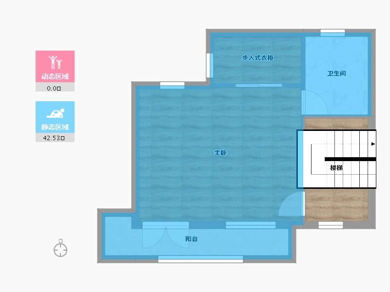 河南省-焦作市-孔雀城-44.65-户型库-动静分区