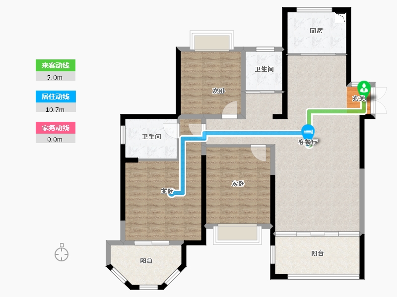 江苏省-盐城市-中南悦城-120.85-户型库-动静线