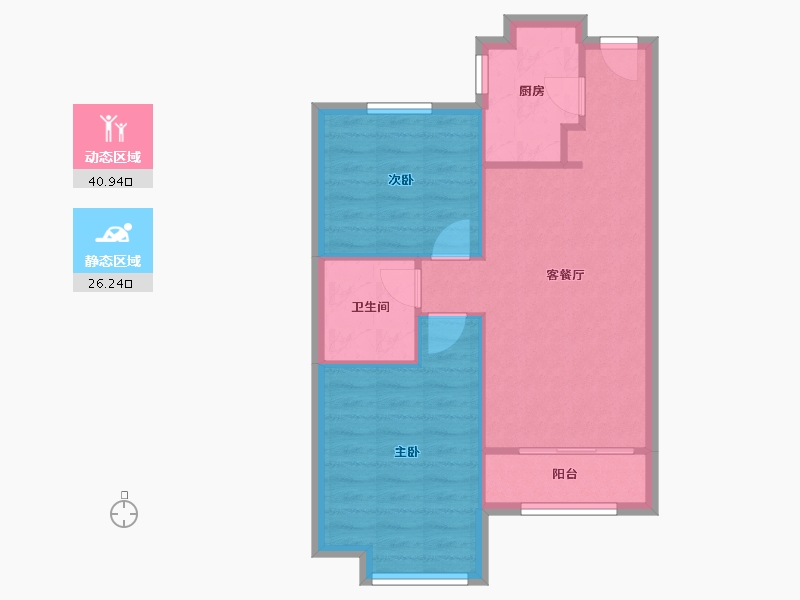 山东省-青岛市-中海国际社区-60.88-户型库-动静分区