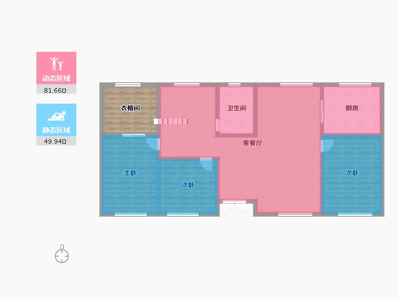 河北省-廊坊市-霸州-129.62-户型库-动静分区