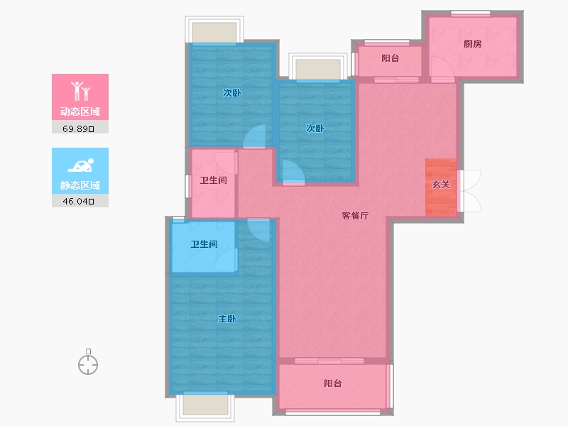 江西省-鹰潭市-东城名人广场-104.00-户型库-动静分区