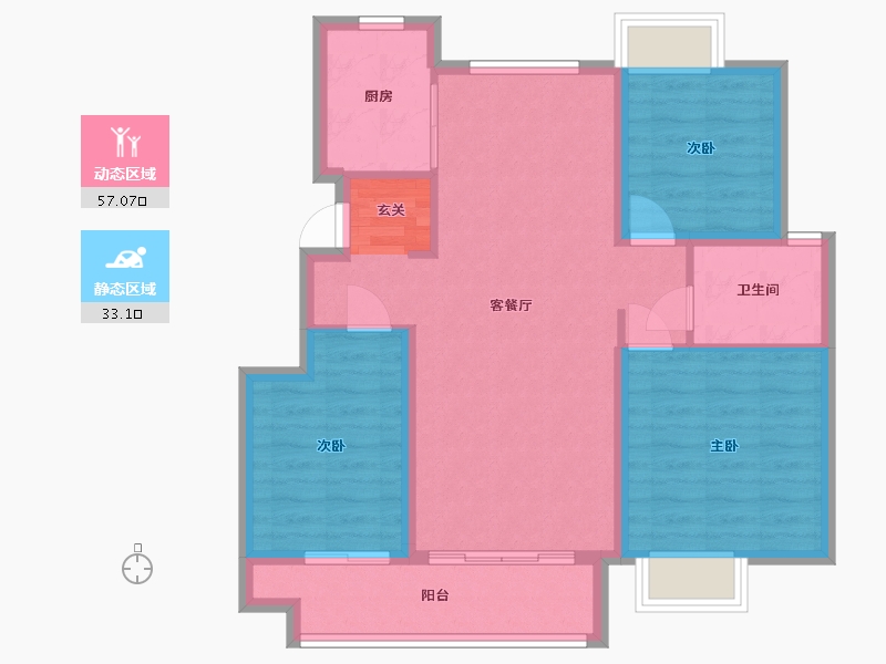 江西省-九江市-锦天府-80.75-户型库-动静分区