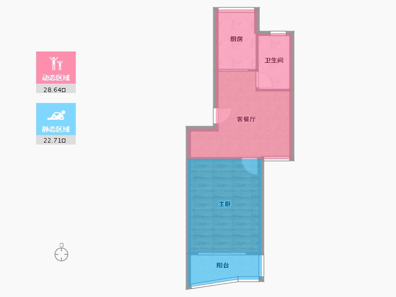 上海-上海市-香山新村-46.17-户型库-动静分区