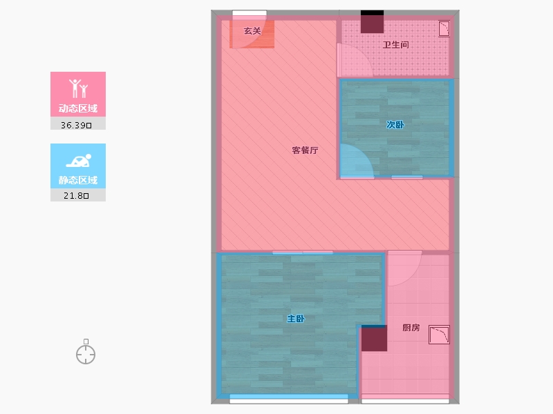 四川省-成都市-双楠港汇-52.16-户型库-动静分区