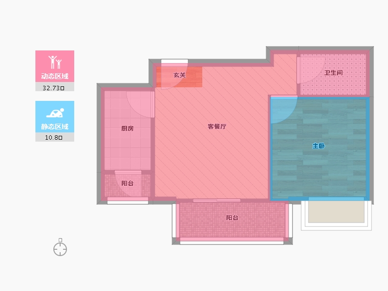 北京-北京市-紫南家园-北区-38.12-户型库-动静分区