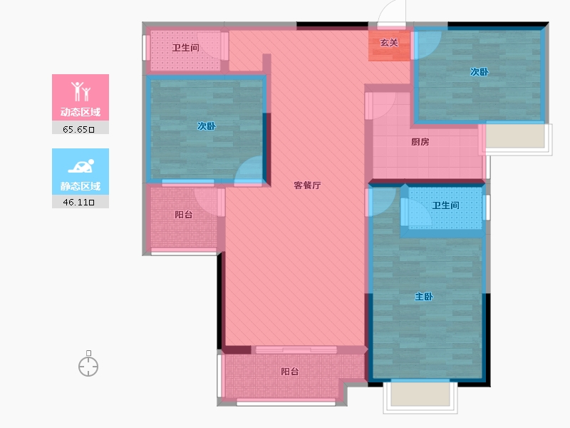 江西省-赣州市-于都县金建状元府-96.39-户型库-动静分区