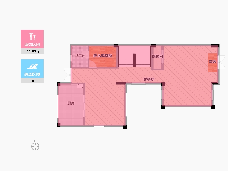 浙江省-湖州市-安吉-112.33-户型库-动静分区