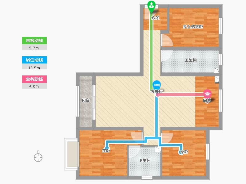 河北省-沧州市-东风新区-87.10-户型库-动静线