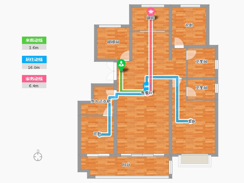 山东省-临沂市-金桥汇金湾-121.24-户型库-动静线