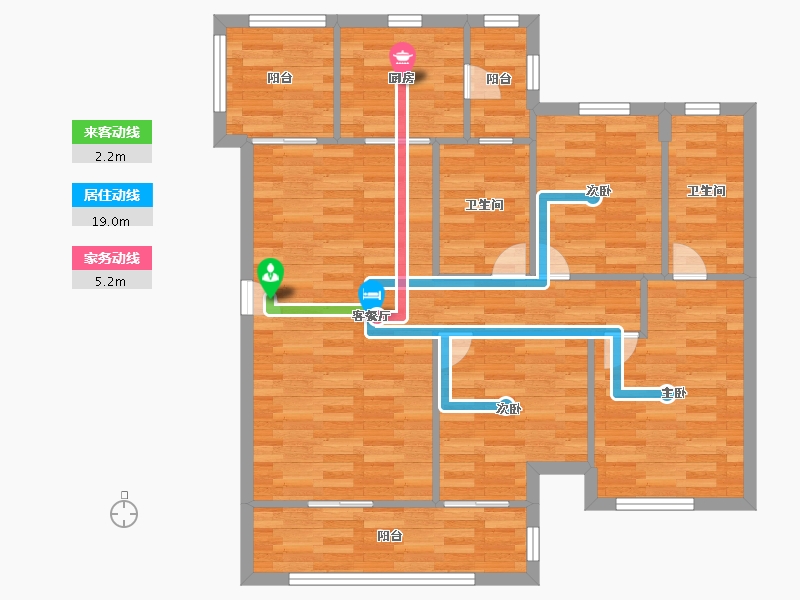 广东省-中山市-融创月湾首府-92.00-户型库-动静线