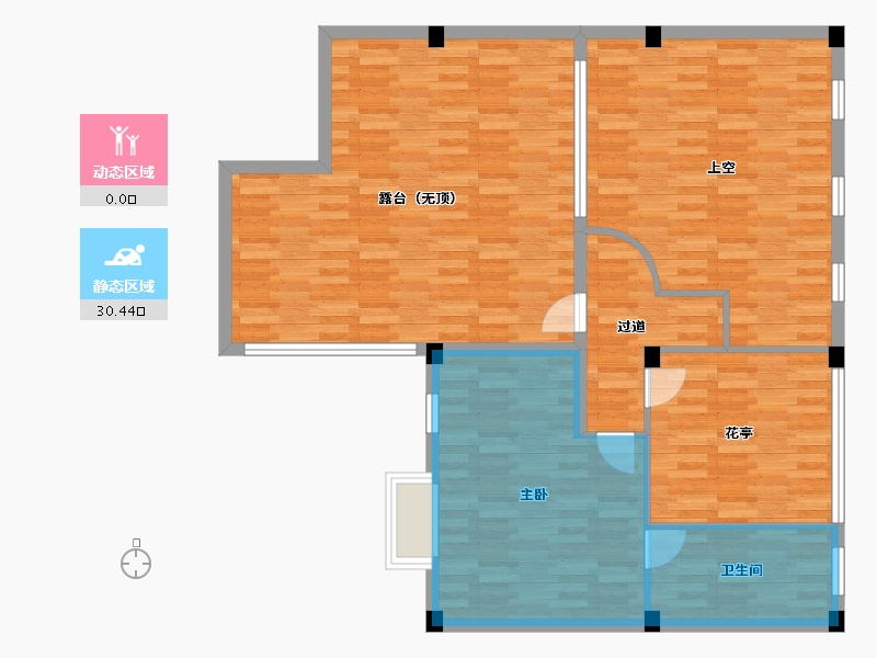 云南省-昆明市-石林幸福里-111.96-户型库-动静分区