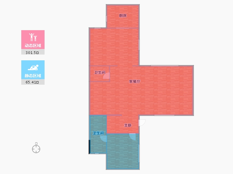 山东省-德州市-壹号院-350.01-户型库-动静分区