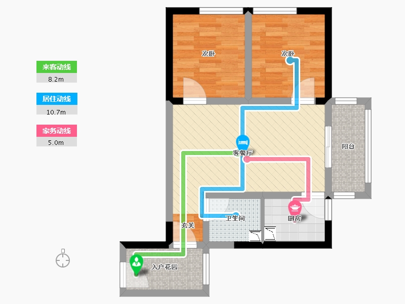 河南省-郑州市-万创学区一号-52.02-户型库-动静线