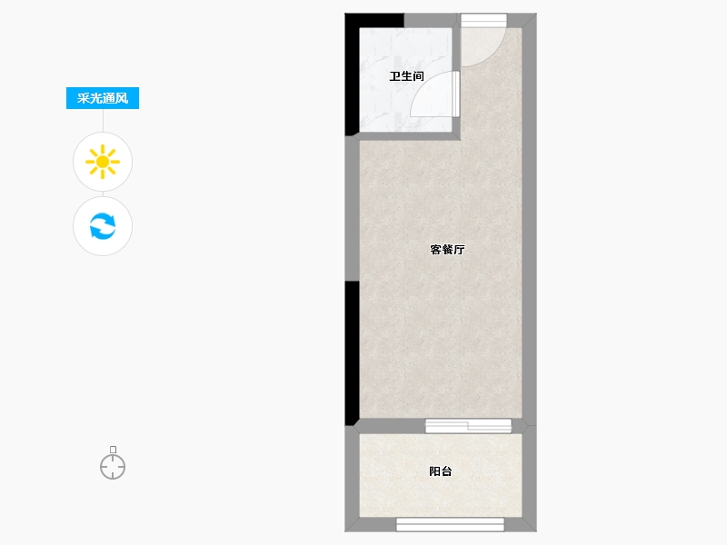 广西壮族自治区-南宁市-岭秀学府-23.32-户型库-采光通风