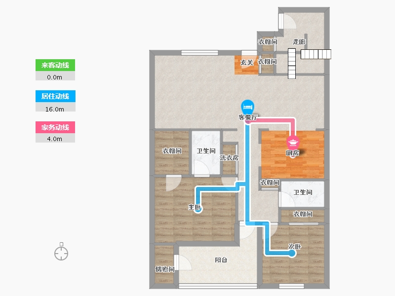 Florida-Orange-Calibre Bend Apartments-99.79-户型库-动静线