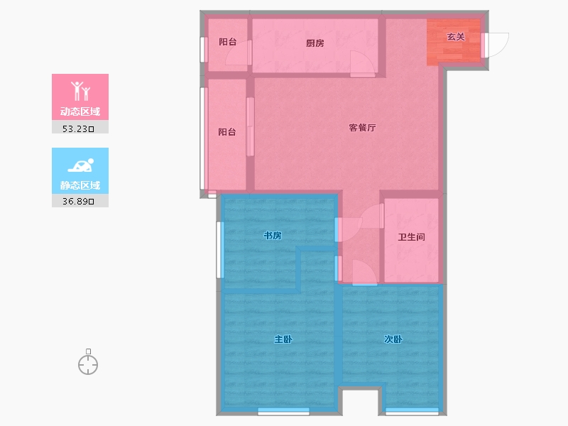 河北省-保定市-名流家和-80.00-户型库-动静分区