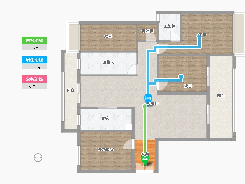 江西省-上饶市-中央首府-122.38-户型库-动静线