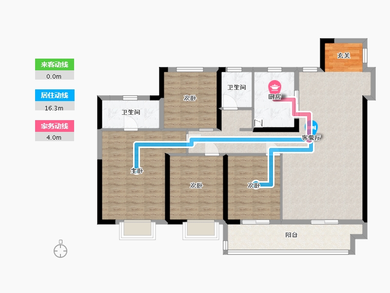 江苏省-常州市-弘阳上坤云�o-114.40-户型库-动静线