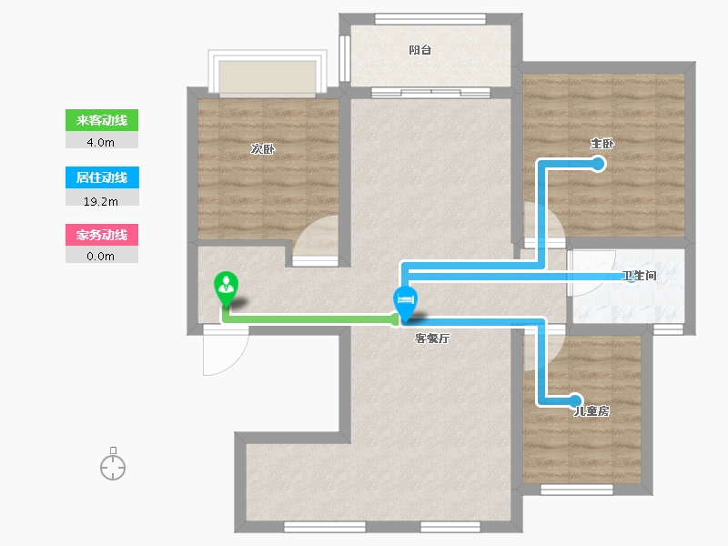 河南省-许昌市-万象城-87.01-户型库-动静线