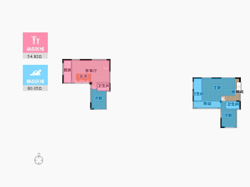 四川省-德阳市-绿地智慧公园城-130.80-户型库-动静分区