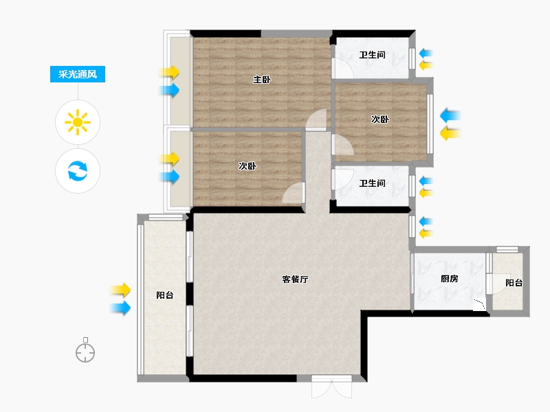 广东省-肇庆市-山林湖-114.87-户型库-采光通风