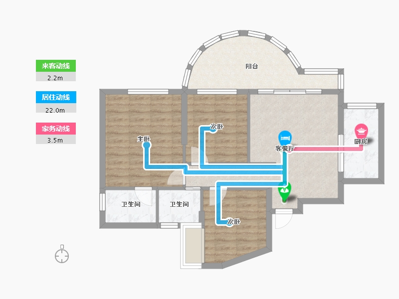 福建省-莆田市-锦福家园-77.52-户型库-动静线