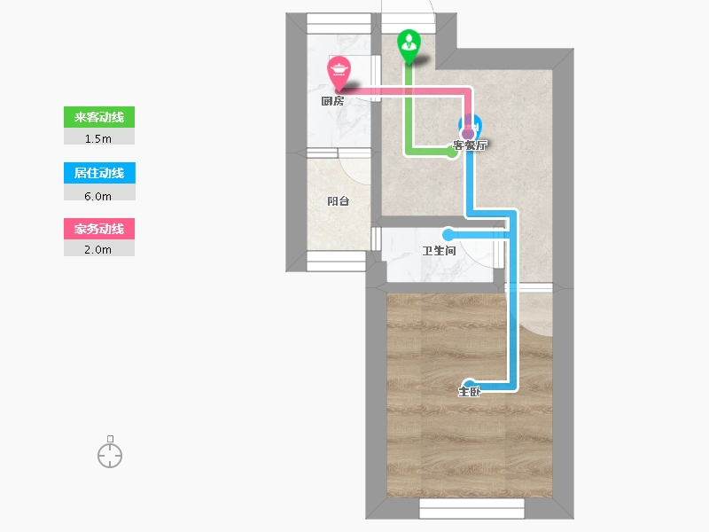 湖南省-长沙市-人民路九号-11.64-户型库-动静线