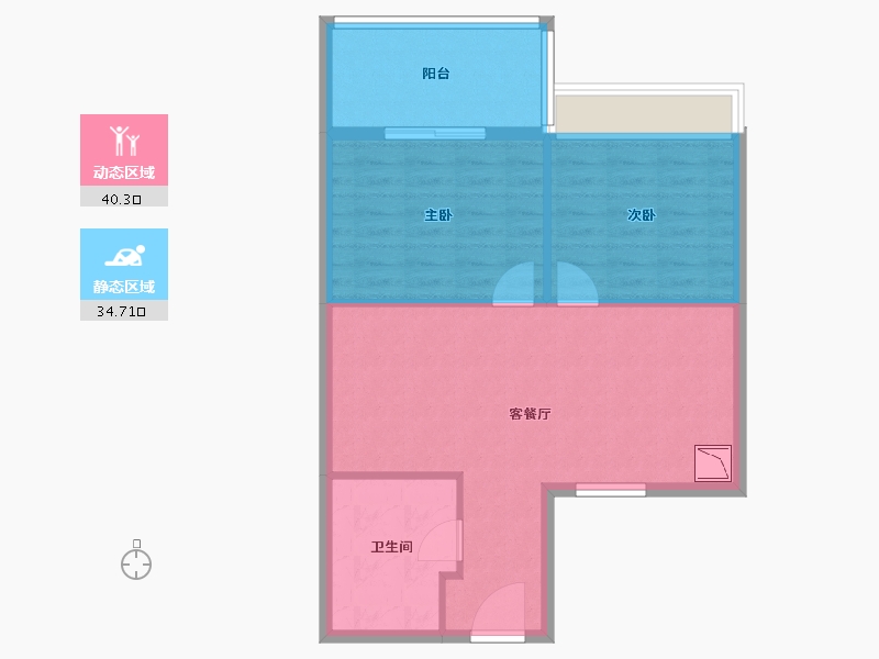 海南省-东方市-东方万悦城-67.92-户型库-动静分区