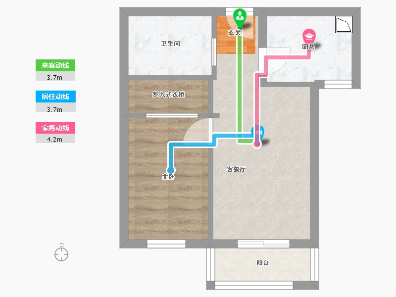 福建省-漳州市-信和御龙天下三期-37.74-户型库-动静线