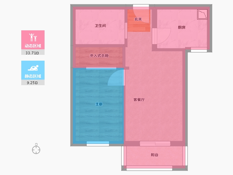 福建省-漳州市-信和御龙天下三期-37.74-户型库-动静分区