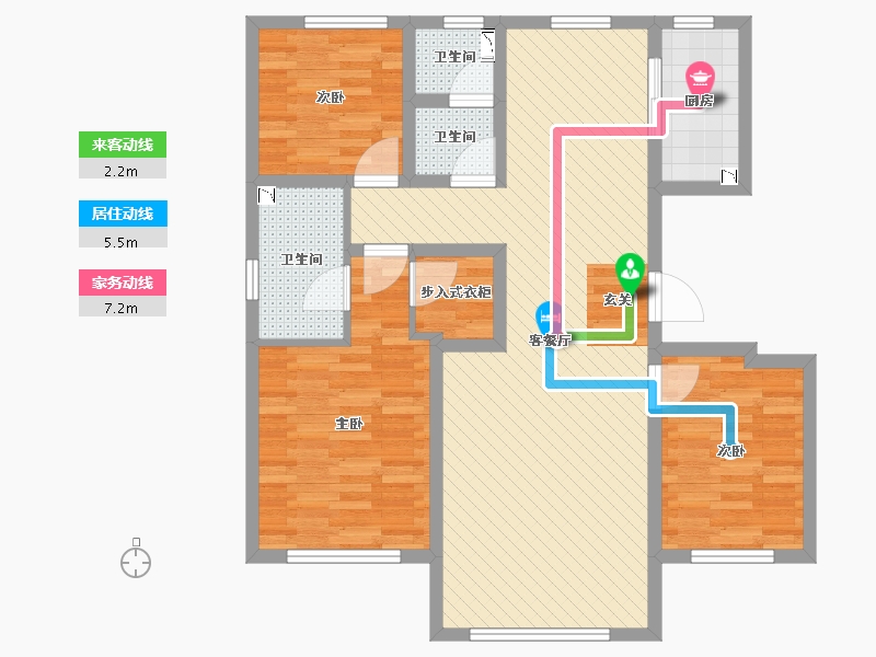 河北省-衡水市-御景江山-90.09-户型库-动静线