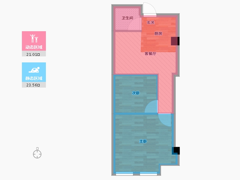 山东省-威海市-城南印象-39.55-户型库-动静分区