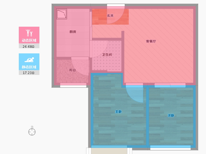 广东省-清远市-慧峰豪庭-37.95-户型库-动静分区