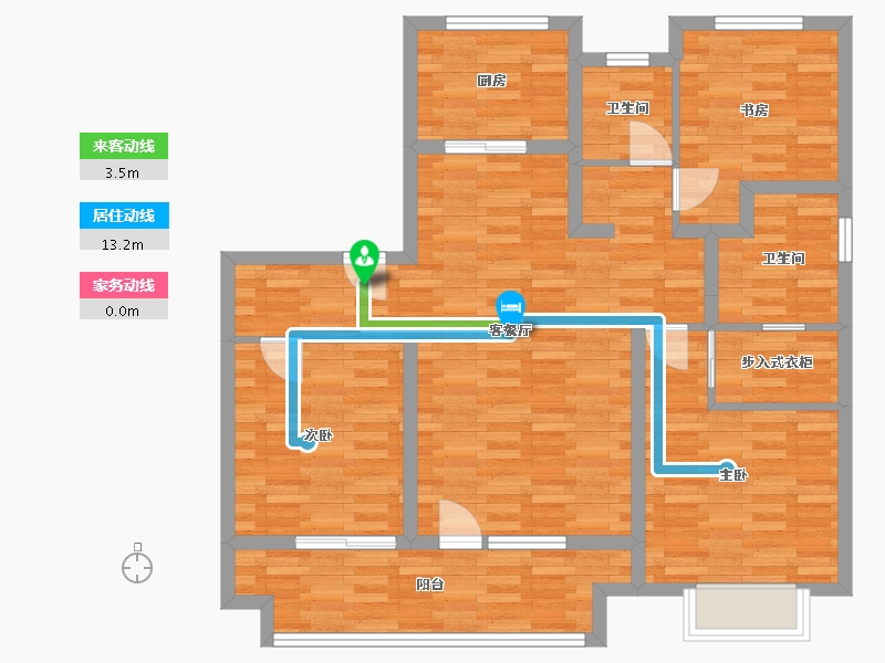 山东省-青岛市-保利云禧-97.26-户型库-动静线