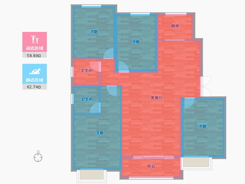 山西省-晋中市-嘉和园-109.92-户型库-动静分区