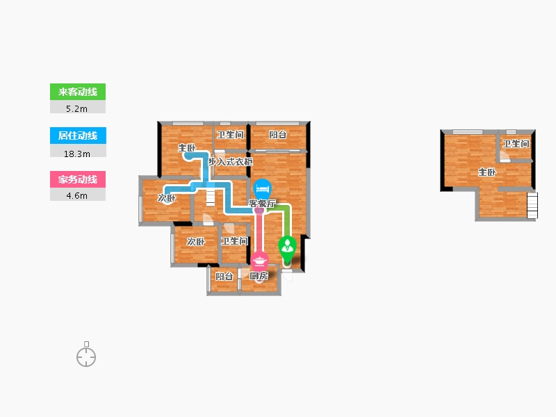 四川省-巴中市-置信府-120.99-户型库-动静线