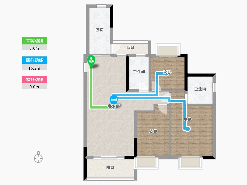 湖北省-武汉市-恒大科技旅游城-91.04-户型库-动静线