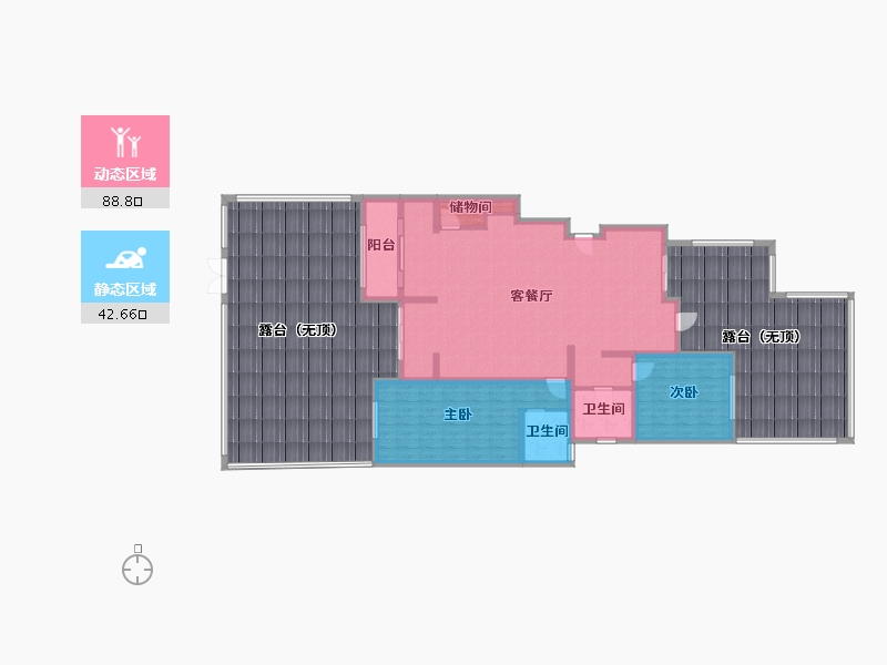 山东省-烟台市-紫薇郡-227.95-户型库-动静分区