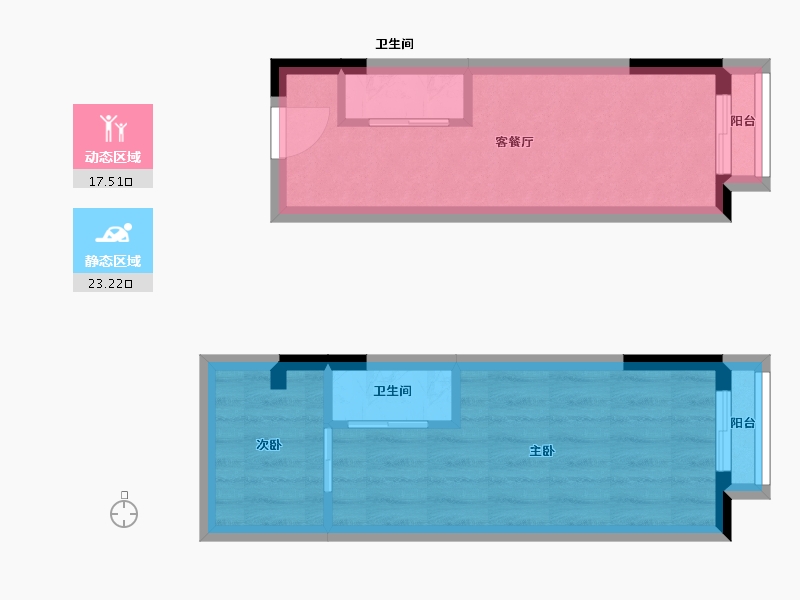 广东省-广州市-信基�h岛-34.99-户型库-动静分区