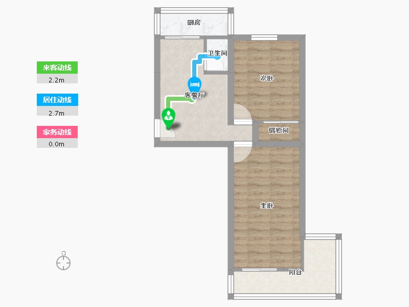 河北省-石家庄市-建明小区-48.79-户型库-动静线