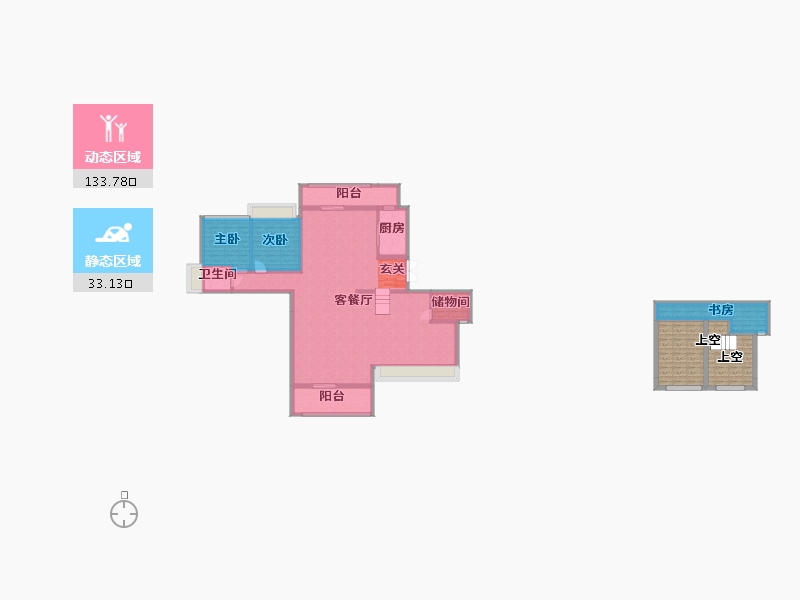 四川省-成都市-保利大国�Z-176.07-户型库-动静分区