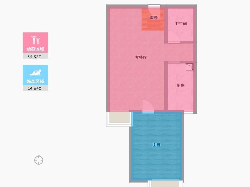 江苏省-南通市-京贸国际城-48.01-户型库-动静分区