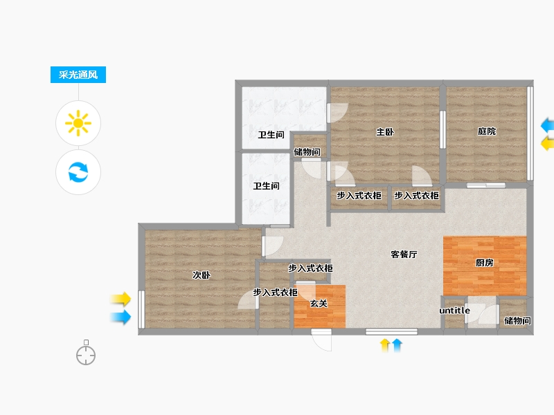 Florida-Hillsborough-Innovo Living On Waters-115.58-户型库-采光通风