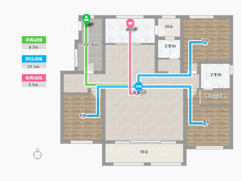 山东省-日照市-城市印象-126.00-户型库-动静线