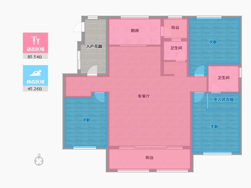 山东省-日照市-城市印象-126.00-户型库-动静分区