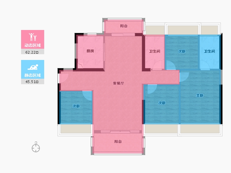 广东省-云浮市-大名府-97.08-户型库-动静分区