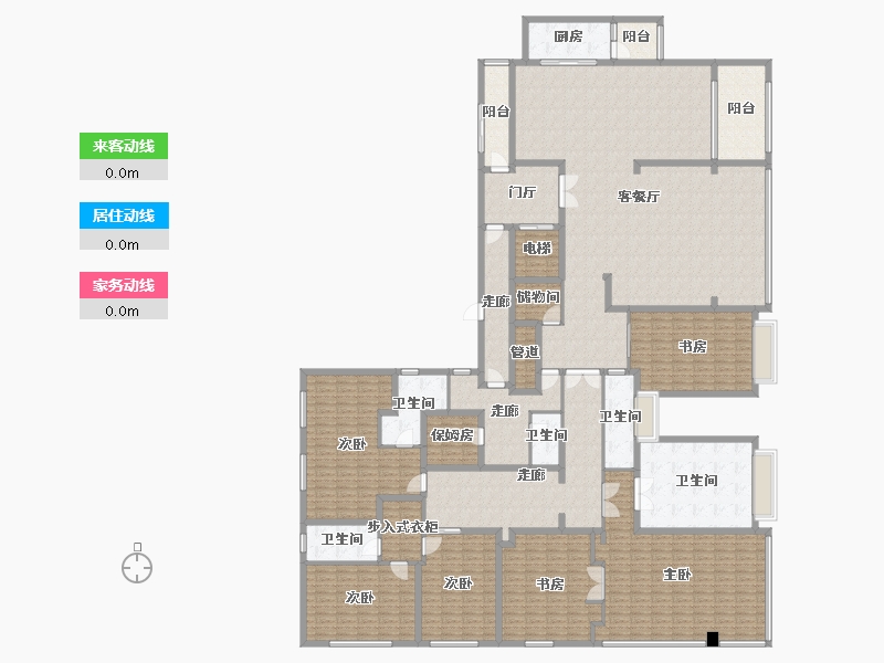 重庆-重庆市-阳光城天澜道11号-382.48-户型库-动静线