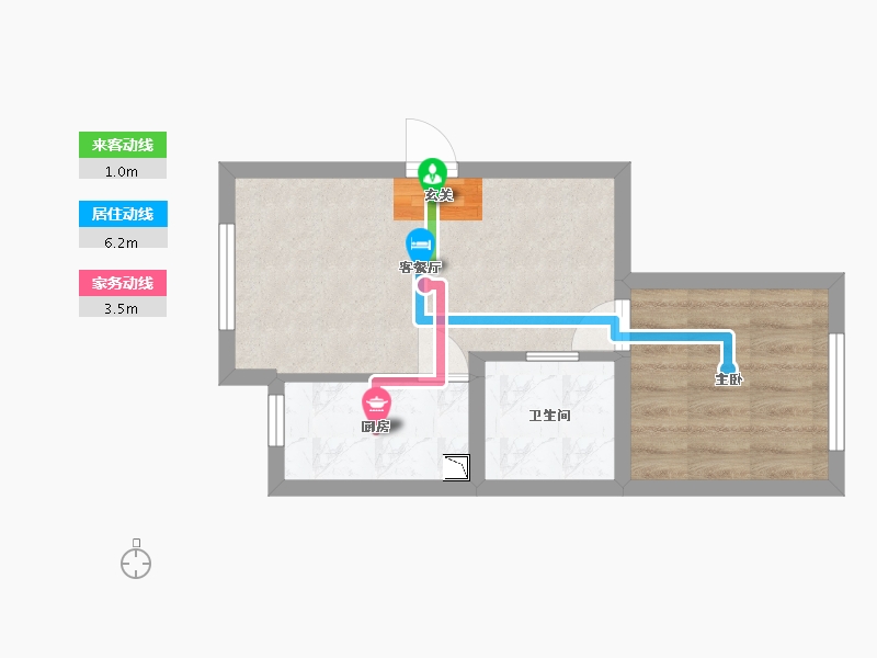 北京-北京市-金茂北京国际社区-34.44-户型库-动静线