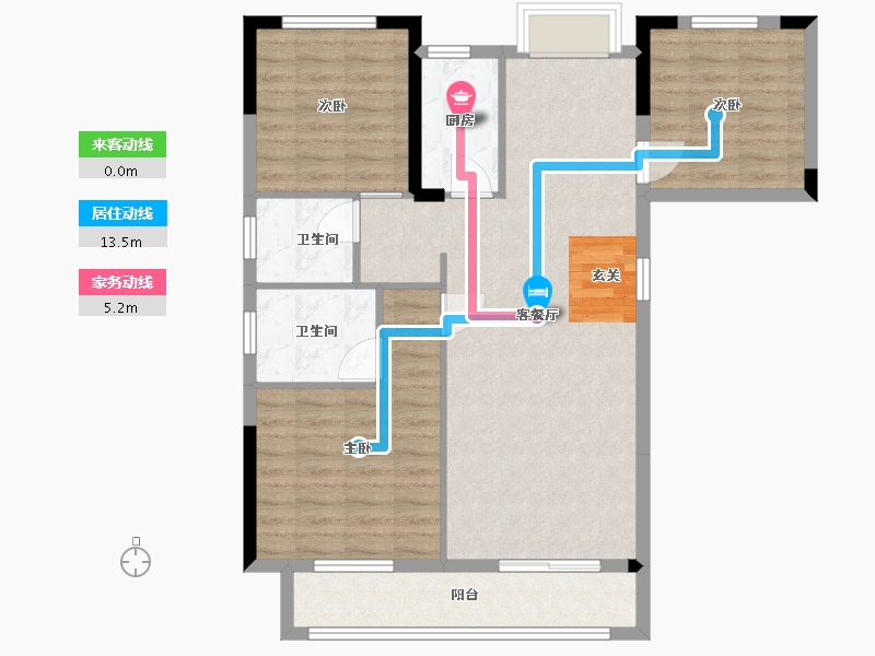 江西省-吉安市-浩城太学府-90.10-户型库-动静线